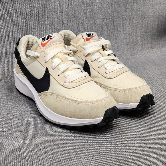 Nike Shoes - Nike Debut Sanddrift/ Black Waffle Suede Athletic Sneakers.6.5.